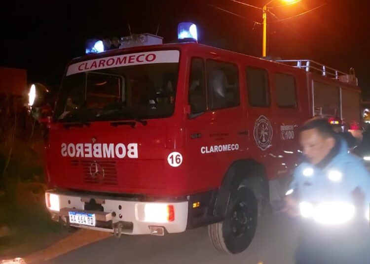 Vuelco y heridos en Claromecó: intervinieron dos dotaciones de Bomberos