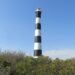 A un mes y medio del centenario, avanzan con el repintado del Faro claromequense
