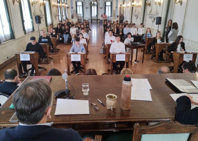 Celebraron la sesión del Concejo Deliberante Estudiantil