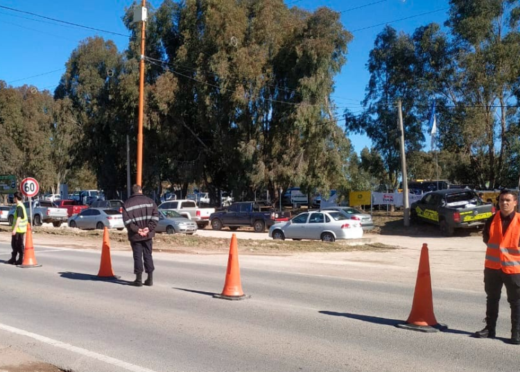 Desarrollan controles de tránsito en distintos puntos de la ciudad