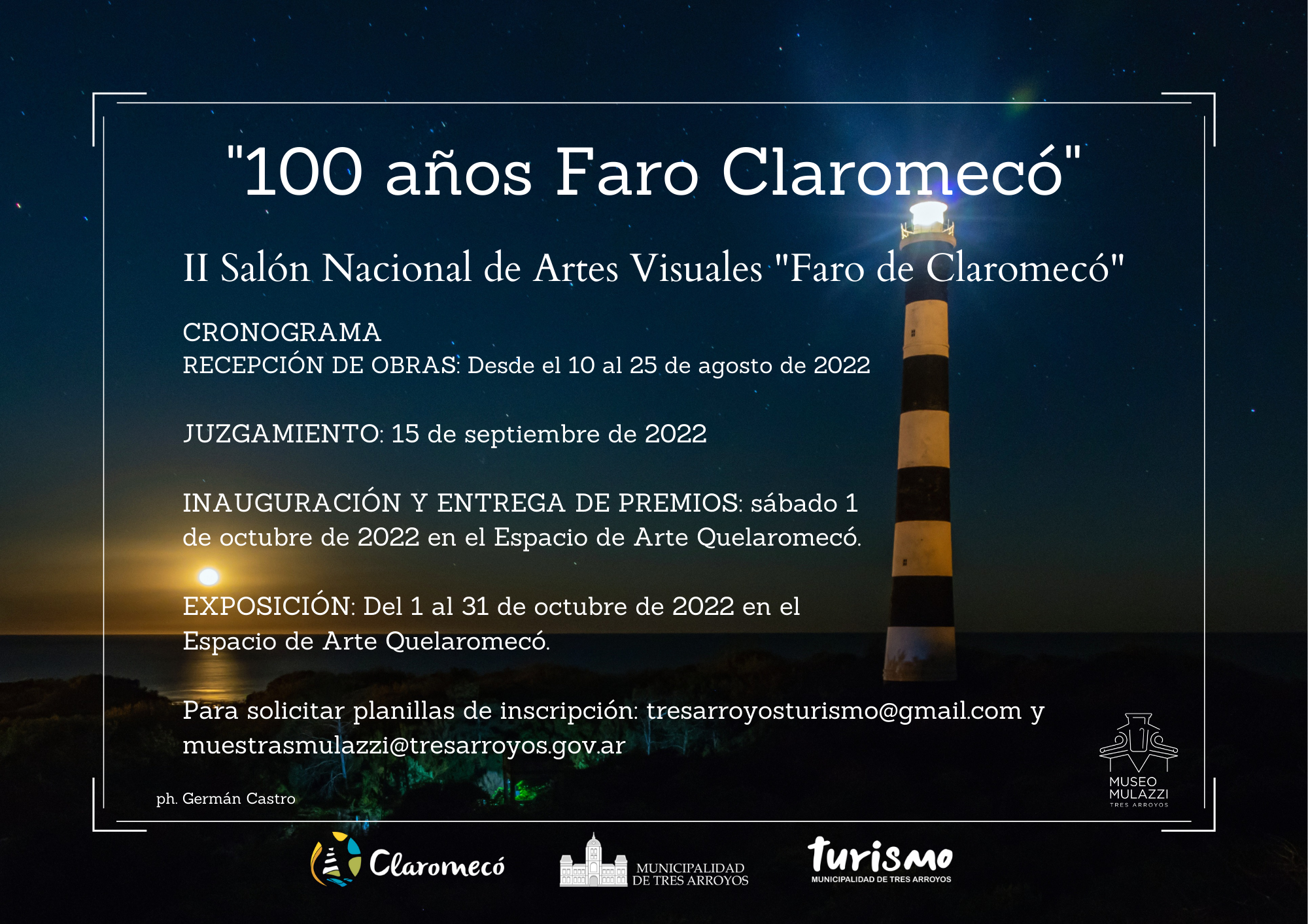 Comienzan a juzgar obras del II Salón Nacional de Artes Visuales «100 años del Faro de Claromecó»