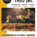 Con entrada libre y gratuita, se presenta el Trío JBC el domingo en La Estación