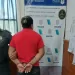 Robaban en Aerotan, los encontró la Policía: uno aprehendido, otro prófugo y dos oficiales heridos