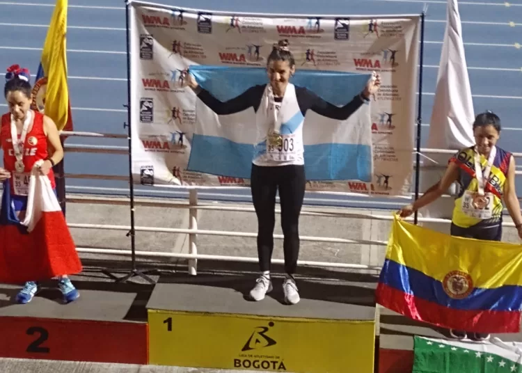 Margarita Boneiro y Luciano Saltapé se consagraron campeones sudamericanos en Colombia