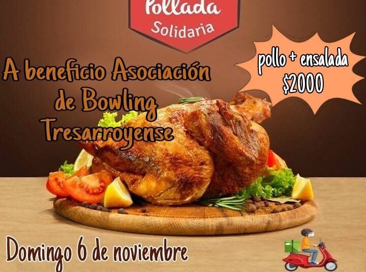 El domingo, pollada a beneficio de la Asociación de Bowling que competirá en La Pampa