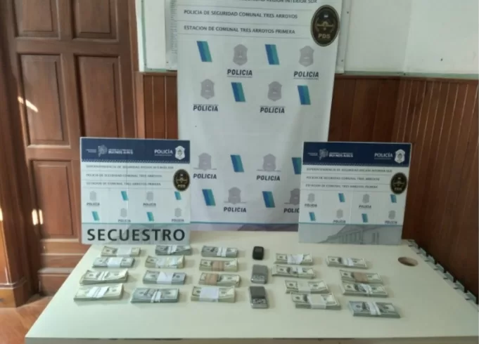 En una causa conexa al decomiso de droga y un arsenal, secuestraron casi US$200 mil en el Residencial