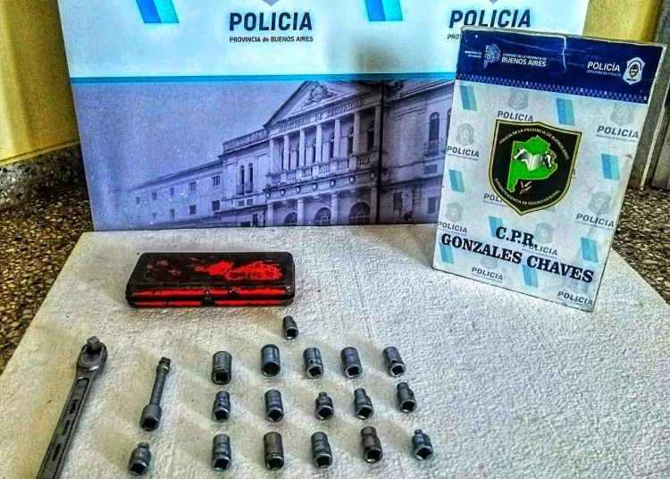 Chaves: exempleado robó herramientas de un campo y las recuperaron
