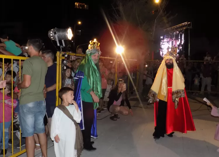 Melchor, Gaspar y Baltasar pasaron por el Pesebre