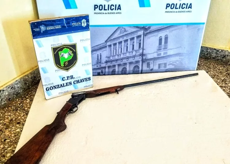 Chaves: recuperaron una escopeta robada de un campo
