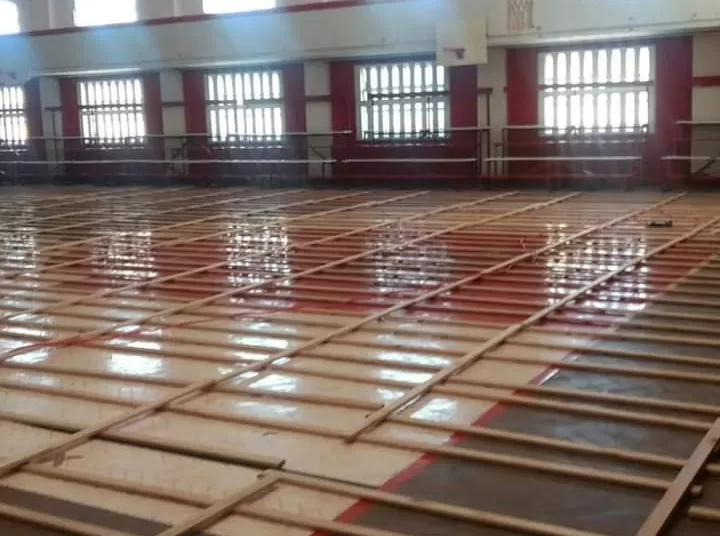 Comenzaron con el nuevo piso flotante del Mario J. Pérez