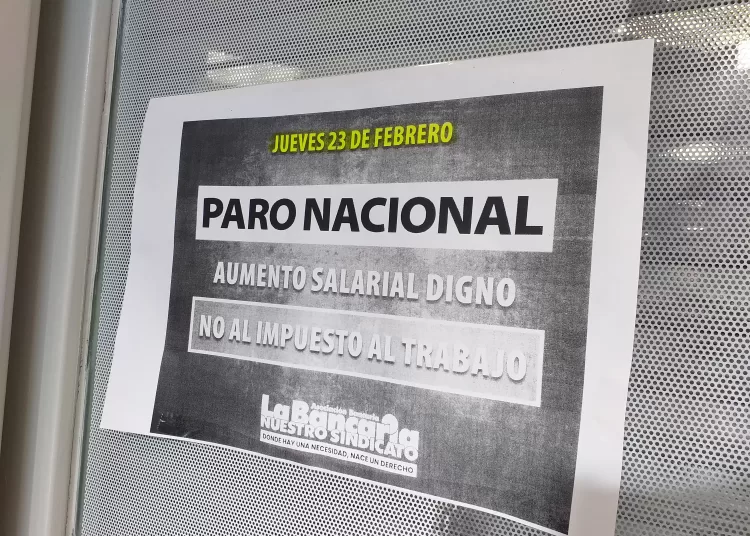 Rige el paro bancario de 24 horas en todo el país: en la ciudad el acatamiento fue pleno