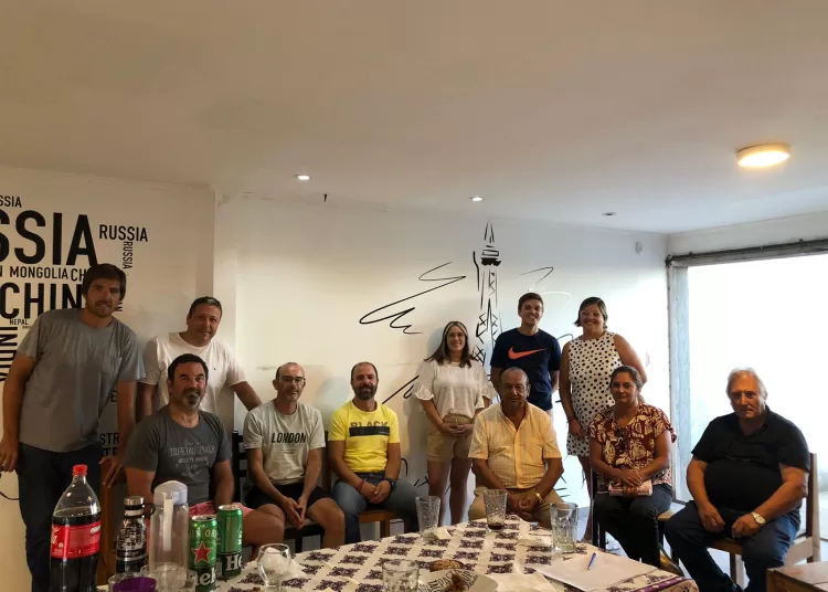 Sánchez mantuvo reuniones con referentes de la ciudad