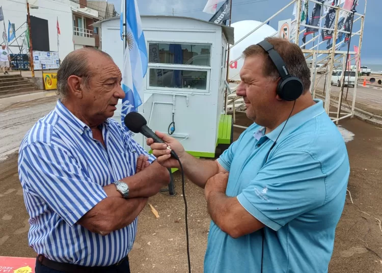 Sánchez, en Las 24 Horas de la Corvina Negra, planteó que es factible culminar con el asfalto de la ruta 72 hasta Copetonas