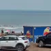 La costa pasó por todos los climas y la gente volvió a la playa