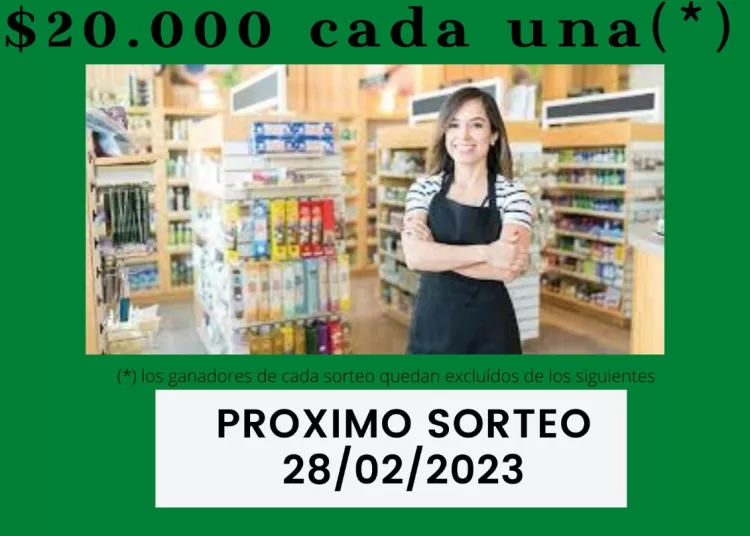 Empleados de Comercio sorteará órdenes de compra el martes 28