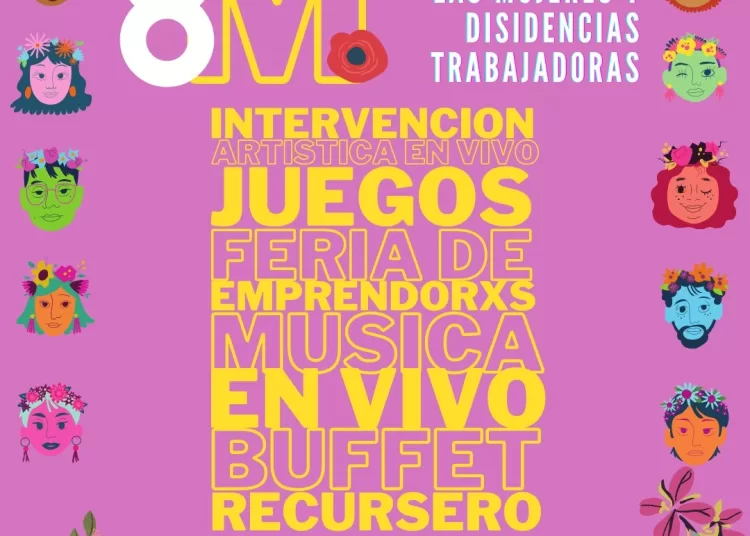 El 7 próximo, festival en la Dirección de Género