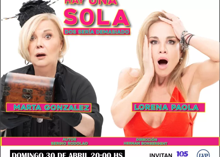 «Madre hay una sola» se presentará el domingo 30 de abril en el Teatro Municipal