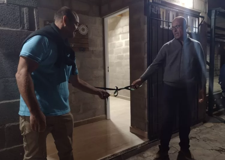 Villa inauguró una nueva obra