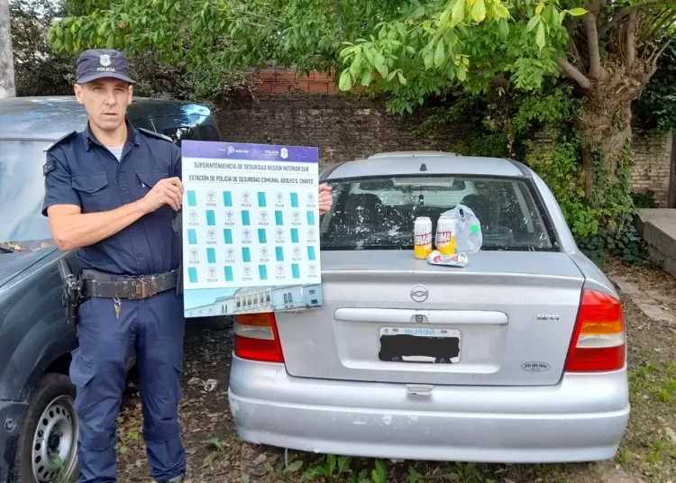 Chaves: ebrio al volante fue demorado por conducir temerariamente y armar disturbios
