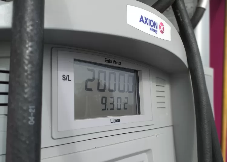 Rige en la ciudad el nuevo aumento en combustibles