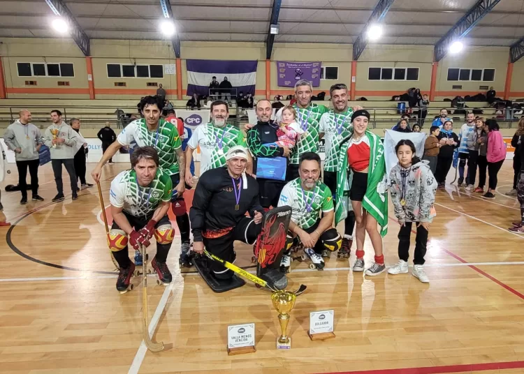 El Máster Masculino del club Municipal campeón en el Nacional de hockey sobre patines en El Calafate