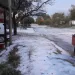 Fuerte temporal y granizo en Claromecó durante la madrugada