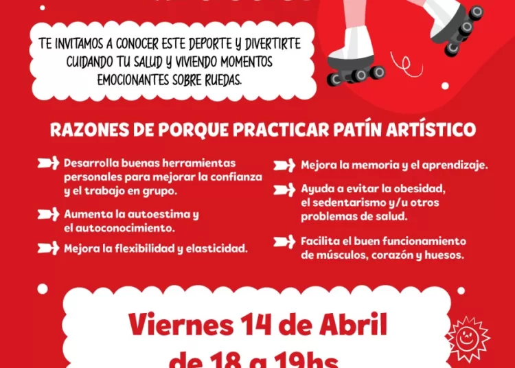Huracán ofrece una clase abierta de Patín Artístico