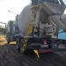 Bachearon calles con lo producido en la flamante planta de hormigón e iniciaron pavimento en ATEPAM