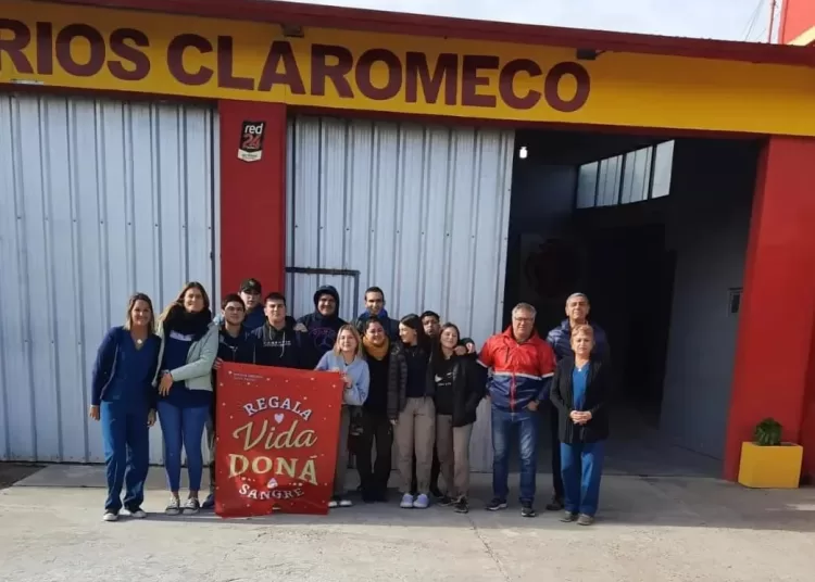 Claromecó: Exitosa colecta de Sangre y momentos muy emotivos que llegaron al corazón