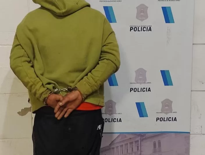 Golpeó a su pareja, a una agente policial y lo aprehendieron