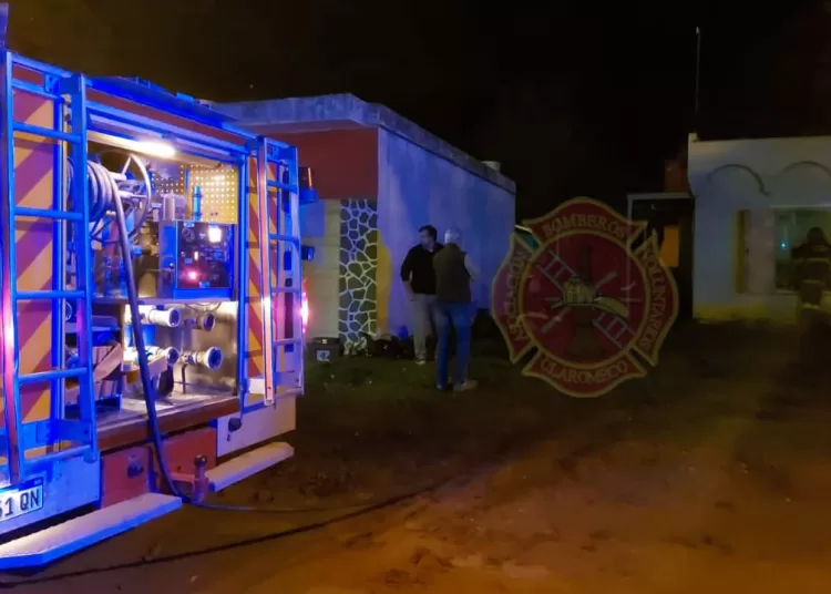 Claromecó: controlaron incendio de una garrafa en 19 entre 30 y 32