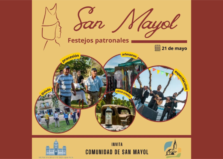 El pueblo de San Mayol se prepara para la celebración de la que participa toda la comunidad