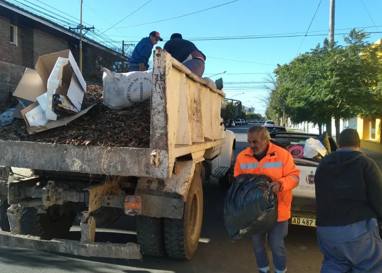 Limpiaron sectores de la ciudad y erradicaron dos basurales clandestinos