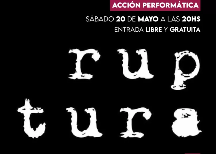 «Ruptura» Acción Performática en el Mulazzi