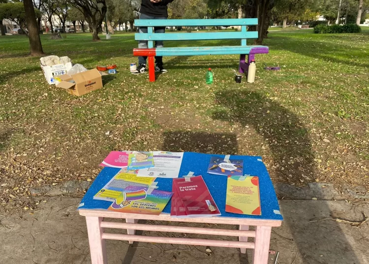 Orense: efectuaron jornada de concientización por el Día Internacional de la Lucha contra la Discriminación por Orientación Sexual e Identidad de Género