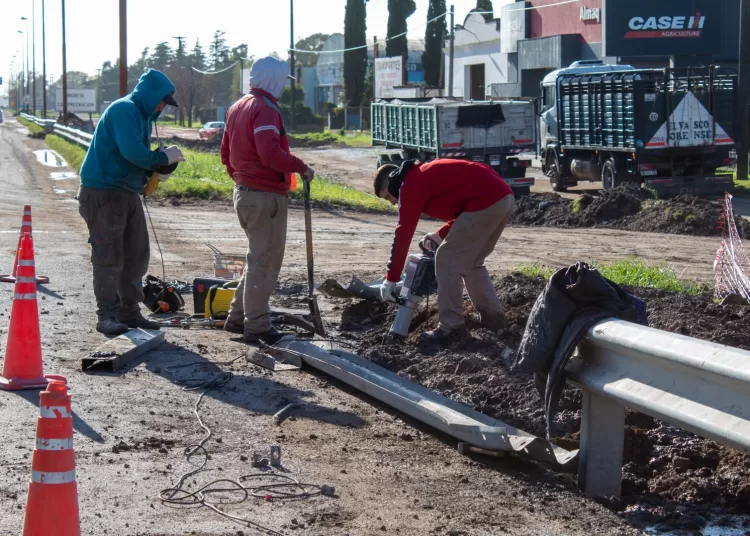 Readecuación de bajadas en Ruta 3 para garantizar seguridad vial