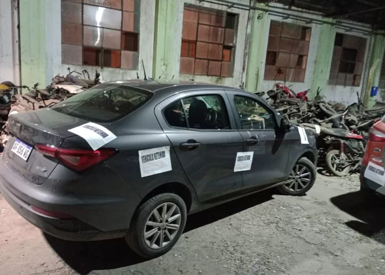 Secuestraron tres vehículos durante el fin de semana