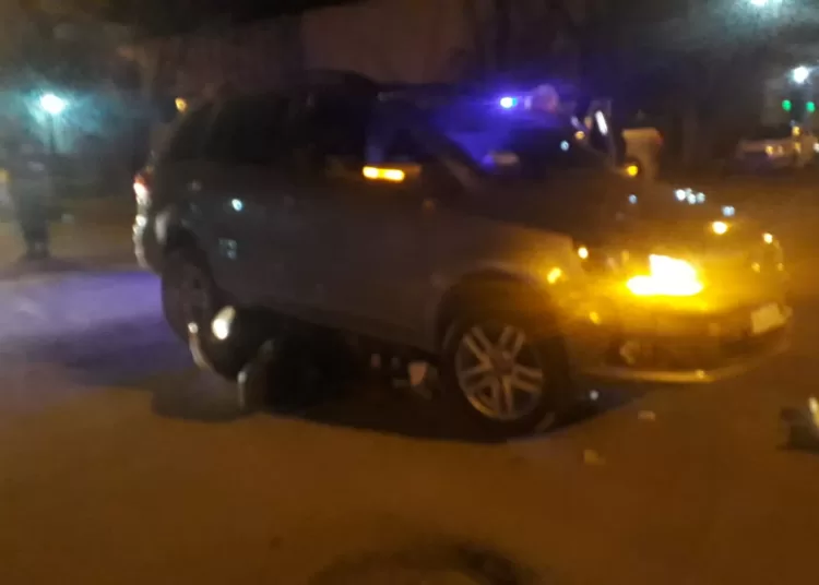 Motociclista herido tras colisión en Derqui y Sargento Cabral
