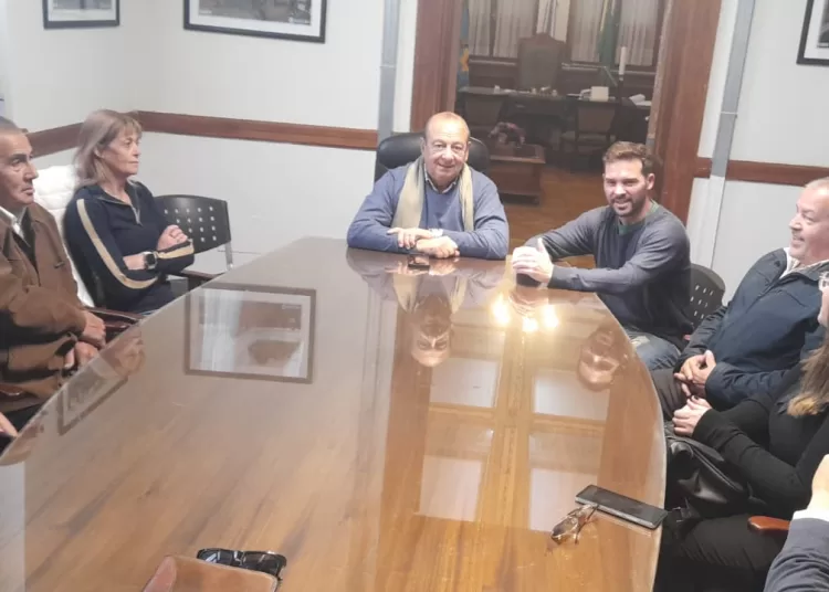 Reunión del intendente con delegados y subdelegados de Tres Arroyos