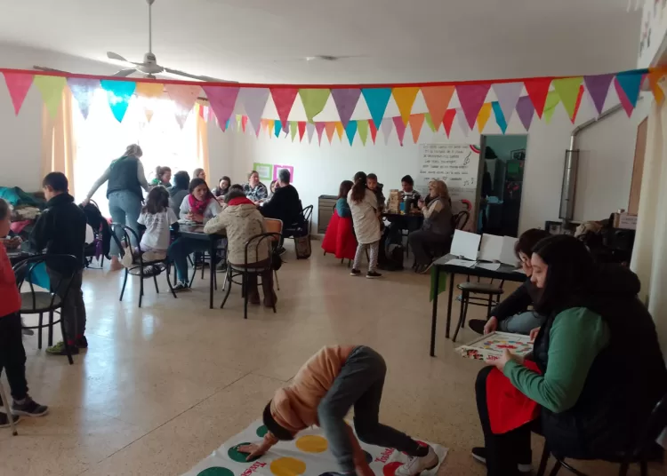 Jornada recreativa organizada por Puentes en la Infancia en Copetonas