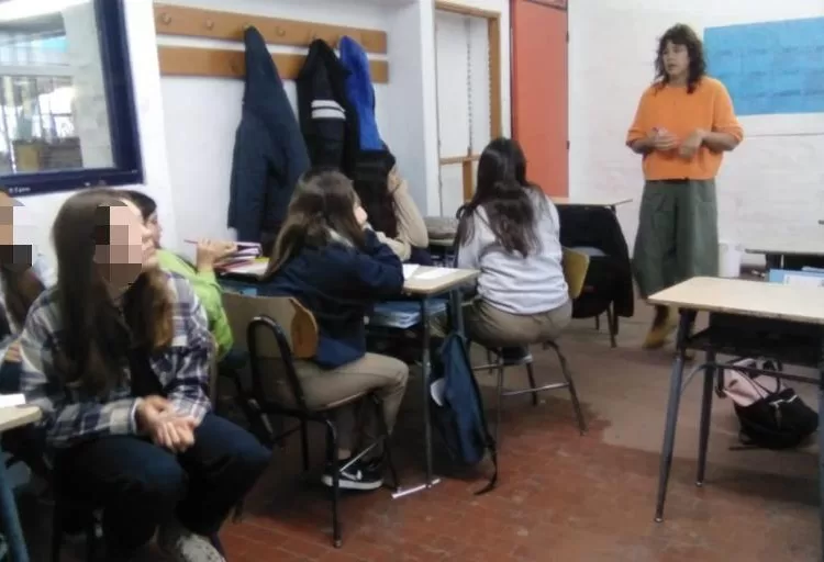 Taller en Escuela Secundaria N° 2 de Tres Arroyos