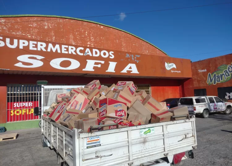 Destruyeron alimentos en mal estado