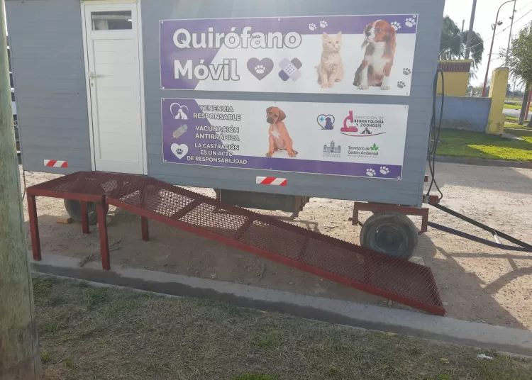 Móvil de castraciones estará en el Barrio Los Aromos
