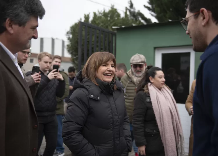 Bullrich visitó la ciudad y prometió «orden y convicción» si accede a la presidencia