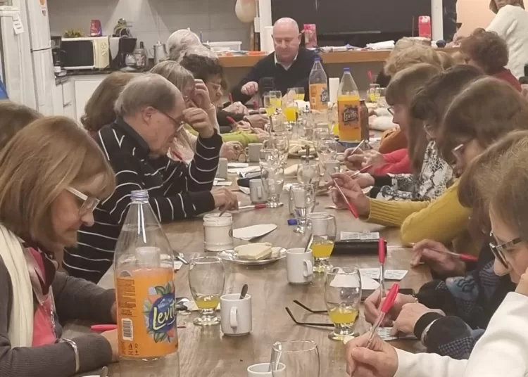 Celebraron cumpleaños de jubilados mercantiles en su sede