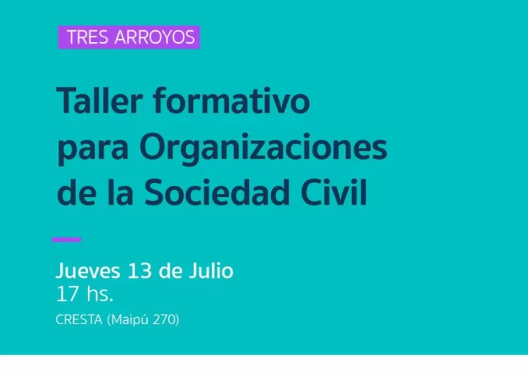 CRESTA: Taller formativo para organizaciones de la Sociedad Civil (OSC)