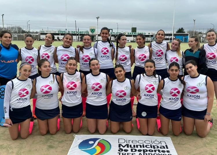 La selección Sub 16 de Hockey tuvo un excelente debut en el torneo Regional que se disputa en Junin