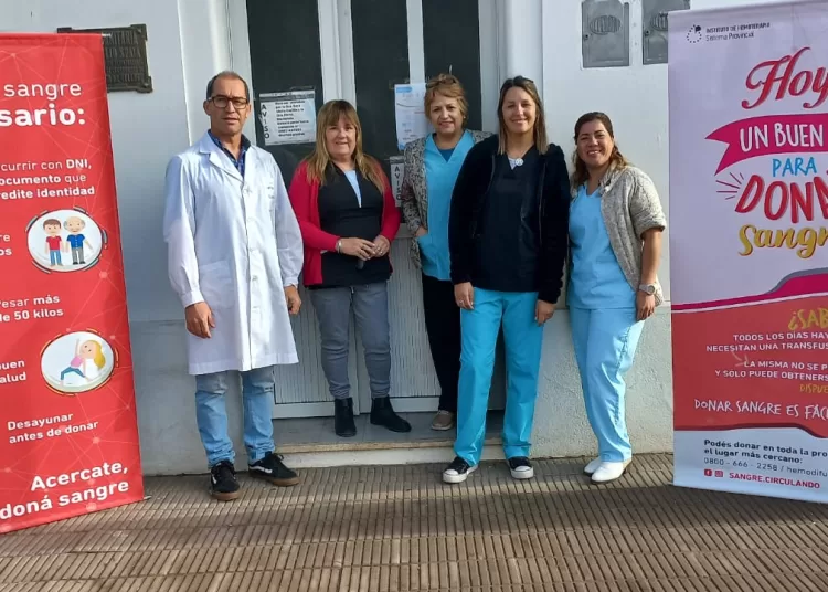 Se realizó con éxito la colecta anual de sangre en Bellocq