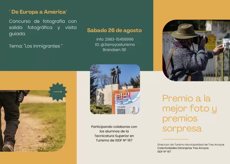 Continúa abierta la inscripción para el concurso de fotografía De Europa a América