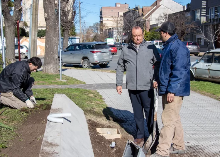 Sánchez y funcionarios recorrieron obras en la ciudad